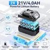 120BAR Akku Hochdruckreiniger mit 8000mAh Akkus, Produktbild-Vorschau 4