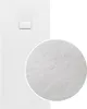 A white shower tray with a close-up inset showing the textured surface. Podgląd zdjęcia produktu