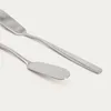 HOMLA Zestaw nożyków ABELE do masła srebrnych, 17 cm 2 szt. Podgląd zdjęcia produktu 3