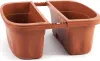 BAMA KLUNIA Hänge-Geländerkasten, terracotta Menge: 1 Produktbild-Vorschau 2