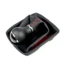 Pomello cambio borsa cuciture rosse + telaio 5 velocità Per Anteprima dell’immagine prodotto 4