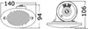 Fiamm Signal Einbauhorn Marine Schiff US Boot Hupe 115dB Produktbild-Vorschau 7