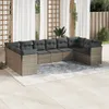 The Living Store 10-tlg. Garten-Sofagarnitur mit Kissen Produktbild-Vorschau 2