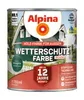 Alpina Wetterschutzfarbe 0,75 L moosgrün Produktbild-Vorschau 1