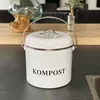 Intirilife żelazny pojemnik na kompost organiczny do kuchni Podgląd zdjęcia produktu 5