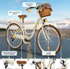Milord Komfort Fahrrad Mit Weidenkorb Damenfahrrad, 28 Produktbild-Vorschau 2
