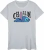 Disney - "Chillin" T-Shirt für Damen BI48043 (S) (Grau) Produktbild-Vorschau 1