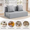 Faltbares Schlafsofa 140x200 cm mit Kissen für Zwei, Produktbild-Vorschau 7