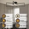 IMPTS LED Deckenleuchte 30W Modern Deckenlampe Schwarz Produktbild-Vorschau 12