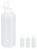 Relaxdays Quetschflasche, 4er Set, 1000 ml, für Saucen, Produktbild-Vorschau 1