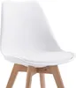 Esszimmerstühle ABBY 4er Set, Weiß - Essstühle mit Produktbild-Vorschau 5