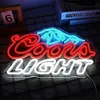 Coors Light Dimmbar LED Neon Schild für Männerhöhle Bier Produktbild-Vorschau 2