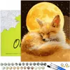 Peinture par numéros Adultes & Enfants Animaux Renard Or Voir les images du produit 1