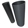 Two tubes, one with a carbon fiber pattern and the other a solid gray, are shown against a white background. Voir les images du produit