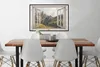 MuchoWow® Gerahmtes Poster Aussicht - Wald - Herbst 90x60 Produktbild-Vorschau 2