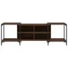 TV-Schrank Braun Eichen-Optik 153x37x50 cm Holzwerkstoff Produktbild-Vorschau 4