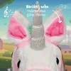Pink Papaya konik na kiju "Rainbow", słodki koń zabawka z Podgląd zdjęcia produktu 3