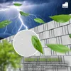 Fepro® Pevná PVC zástena na ochranu súkromia biela RAL9010 Náhľad obrázku produktu 3