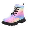 girlZ onlY Kinder-Mädchen-Schnürstiefel Mehrfarbig, Produktbild-Vorschau 2