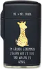 Mr. & Mrs. Panda Feuerzeug Giraffe Zufrieden - Schwarz - Produktbild-Vorschau 3
