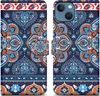 Cadorabo Schutzhülle für Apple iPhone 14 Hülle Design Blau Produktbild-Vorschau 1