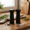 Amefa Dřevěný mlýnek na sůl a pepř 15 cm 2 kusy černý Náhled obrázku produktu 2