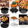 Accessori per friggitrice ad aria Clanmacy, set di Anteprima dell’immagine prodotto 7