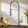 Kuchyňská baterie, stříbrná, flexibilní, 53 cm, 2 proudové Náhled obrázku produktu 5