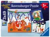 Puzzle pour enfants Ravensburger « Le Père Noël & Cie », 3 Voir les images du produit 1