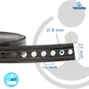 tecuro Lochband Montageband 27 mm x 10 m Rolle - Stahl - Produktbild-Vorschau 4