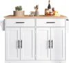 Servírovací vozík Sweiko se skládací deskou, 120x46(70)x91 Náhled obrázku produktu 5