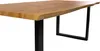 Esstisch 200x100 cm Baumkante Holz Wildeiche-Optik Produktbild-Vorschau 4