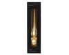 Christbaumspitze Glas 26cm hellgold matt Produktbild-Vorschau 2