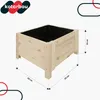 KOTARBAU® Fioriera da Esterno in Legno di Pino 50 x 50 x 30 Anteprima dell’immagine prodotto 3