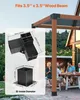 VEVOR Pfostenverbinder, Pfostennecke passend für 92 x 92 mm Produktbild-Vorschau 10