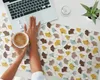 Ginkgo Hinterlässt Ein Nahtloses Muster – Produktbild-Vorschau 3