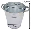 Zinkeimer 10 Liter mit Griffen - Wasserdicht - Pflanzkübel Produktbild-Vorschau 5