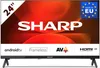 Sharp 24FH2EA Smart TV Android 24" HD LED Nero Rahmenlos Produktbild-Vorschau 1