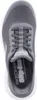 A top-down view of a gray SKECHERS Go Walk Flex Hnds Up shoe. Anteprima dell’immagine prodotto