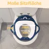 Babykajo Toilettentrainer mit weißer Polsterung – Produktbild-Vorschau 3