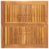 Möbel Bistrotisch 75x75x110 cm Massivholz Akazie - Produktbild-Vorschau 5