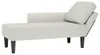vidaXL Chaiselongue mit Kissen und Rechter Armlehne Creme Produktbild-Vorschau 8
