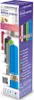 The image shows the packaging of an electric pepper grinder, with multiple grinders displayed in various colors. Produktbild-Vorschau