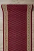 TAPIS DE COULOIR ANTIDÉRAPANT INCA bordeaux 80cm rouge Voir les images du produit 5
