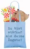 Mr. & Mrs. Panda Schultasche Spruch Angst überwinden - Sky Produktbild-Vorschau 3