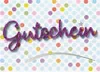 Gutschein  Lettering Surprise  Glückwunschkarte mit Produktbild-Vorschau 1