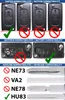 Repair Reparatur Satz Autoschlüssel Funk Fernbedienung Produktbild-Vorschau 2