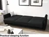 MEBLINI Sofa mit Schlaffunktion - Schlafcouch Ausziehbar - Produktbild-Vorschau 5