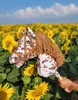 Cavallo Hobby Horse Large Premium - tartan bianco e marrone Anteprima dell’immagine prodotto 4
