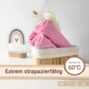 5er Set Spucktücher, 100% Baumwolle, 80x80 cm, rosa und Produktbild-Vorschau 5